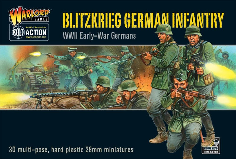 Bolt Action 402012012 1/56 German Army Infantry Blitzkrieg!