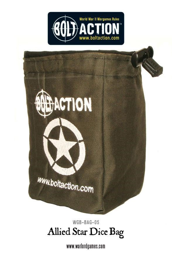 Bolt Action WGB-BAG-05 1/56 Bolt Action Dice Allied Star Dice Bag