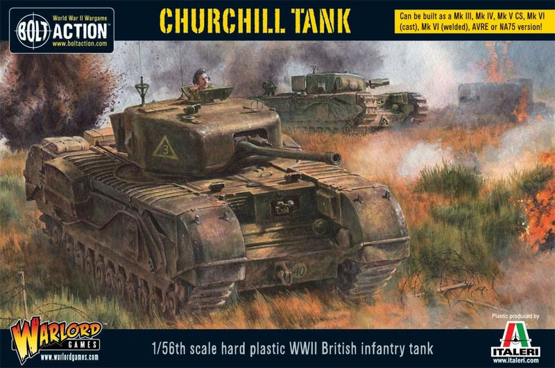 Bolt Action 402011002 1/56 British Army Tanks Churchill Infantry Tank