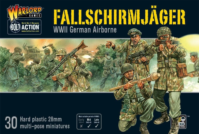 Bolt Action WGB-FJ-02 1/56 German Army Infantry Fallschirmjager (Paratroopers)