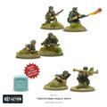 Bolt Action 402212112 1/56 German Army Support FallschirmjÃƒÂ¤ger Weapons Teams (8949323235565)