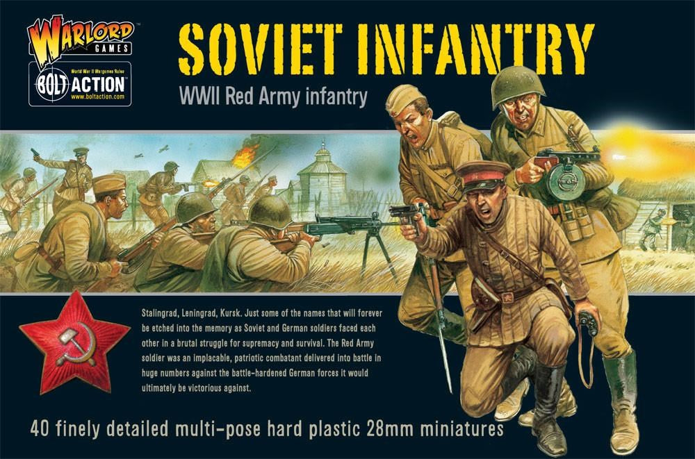 Bolt Action 402014003 1/56 Soviet Army Infantry (8949342175469)