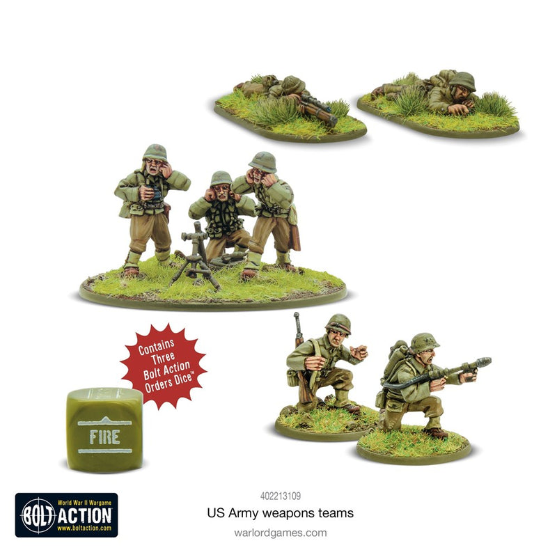 Bolt Action 402213109 1/56 US Army Support Weapons Teams
