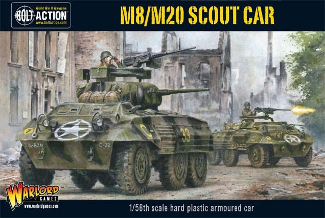Bolt Action 402013005 1/56 US Army Tanks M8/M20 Greyhound Scout Car (8949348892909)