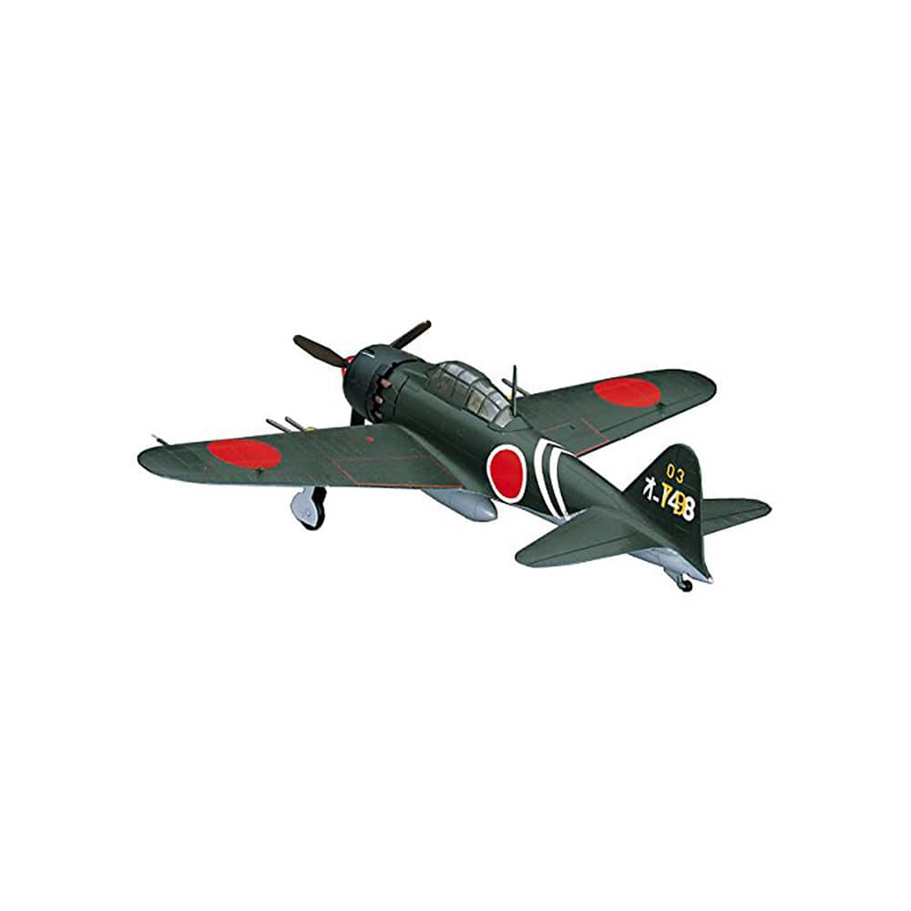 Hasegawa 453 1/72 Mitsubishi A6M5c ZERO FIGHTER (ZEKE) TYPE 52 Hei (Japanese Navy Carrier Fighter) - Hobby City NZ