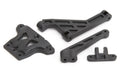 Agama AG-1009 Front upper plate & F/R brace set 4pcs (8949788016877)