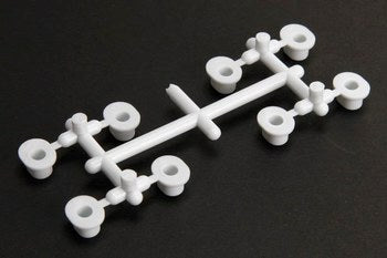 Agama AG-1117-W Hollow hubs-white 8pcs (8949788508397)
