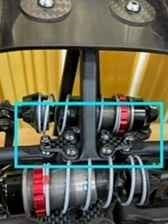 Agama AG-5N9203 Rear carbon fiber 3mm camber link stiffener (2) Agama N1 and N1E (8949791490285)