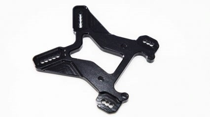 Agama AG-7220B Front Shock Tower Black. (8949792276717)