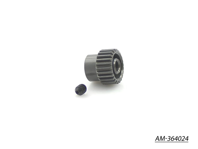 Arrowmax AM-364024 Pinion Gear 64P 24T 7075 Hard (8949796208877)
