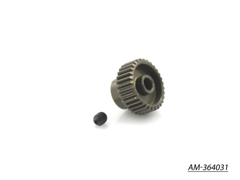 Arrowmax AM-364031 Pinion Gear 64P 31T 7075 Hard (8949796897005)