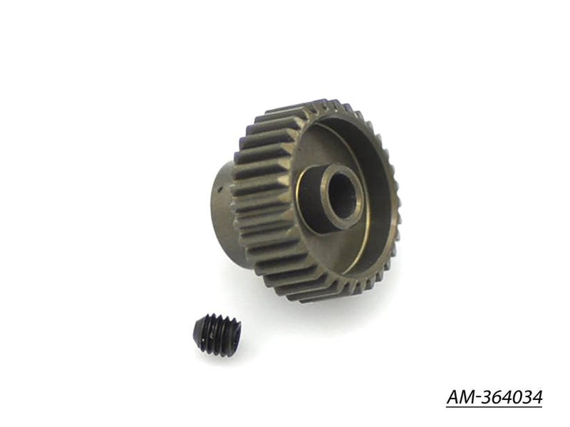 Arrowmax AM-364034 Pinion Gear 64P 34T 7075 Hard