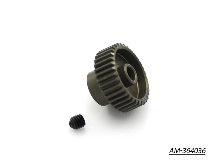 Arrowmax AM-364036 Pinion Gear 64P 36T 7075 Hard (8949797159149)