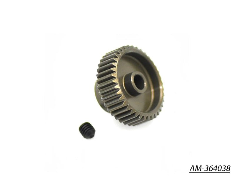 Arrowmax AM-364038 Pinion Gear 64P 38T 7075 Hard (8949797290221)