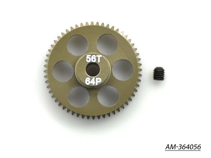 Arrowmax AM-364056 Pinion Gear 64P 56T 7075 Hard (8949798469869)