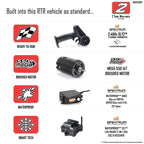 ARRMA GORGON 4X2 MEGA 550 Brushed RTR RC Monster Truck 1/10 Scale (2)