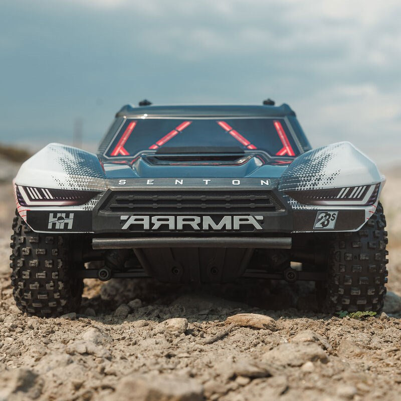ARRMA ARA4303V4T2 1/10 SENTON 223S BLX Brushless 4X4 Short Course Truck RTR with DSC Red