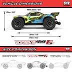 ARRMA Vorteks 223S BLX Brushless 4WD RTR RC Stadium Truck 1/10 Scale (3)