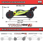 ARRMA TYPHON 223S BLX Brushless 4X4 RTR DSC Green RC Buggy 1/8 Scale (3)