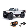 Axial AXI-1219T1 1/24 SCX24 Base Camp 4x4 Rock Crawler Brushed RTR - White (8949804007661)
