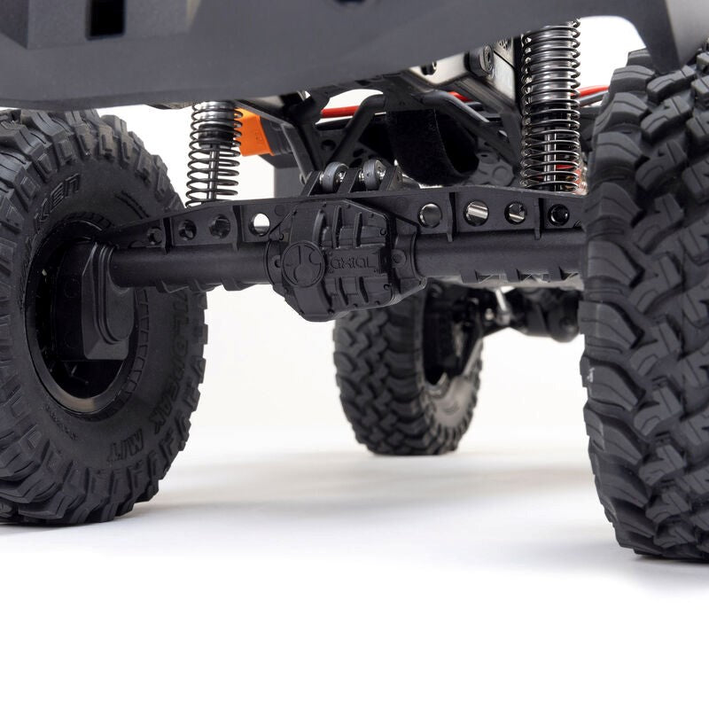 Axial AXI-1375T1 1/10 SCX10 III Base Camp 4X4 Rock Crawler Brushed RTR White (8949804171501)