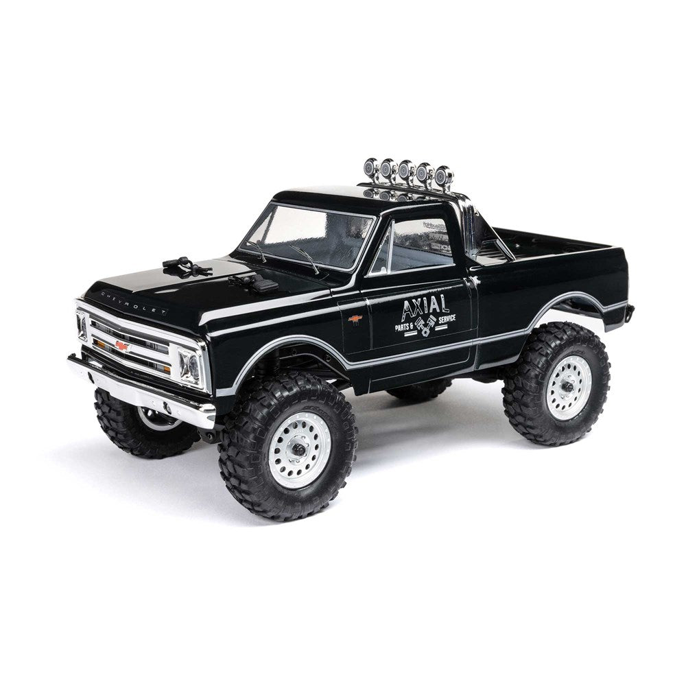Axial AXI00001V2T4 1/24 SCX24 1967 Chevrolet C10 4WD Truck RTR Black (8949804204269)