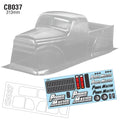 Team C CB037 1/10 Power Master Crawler Body Clear 313mm WB 145mm Wide (8949804728557)