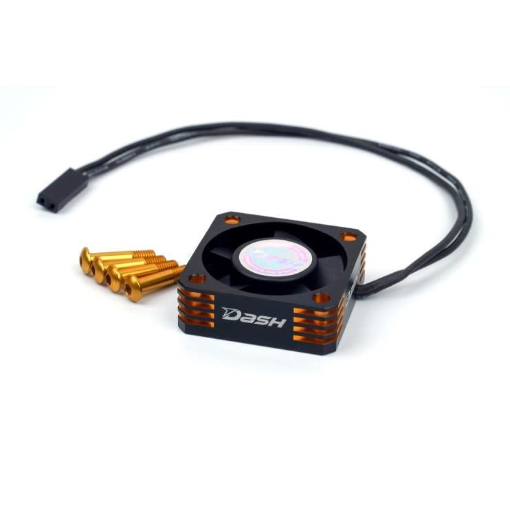 Arrowmax DA-770109 Dash Ultra High Speed HV Motor Cooling Fan 30x30x10mm (Alu) Black Golden (8949805547757)
