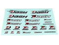 Arrowmax DA-777001 Dash Decal ( 70 X 70 mm) Black / White / Silver (8949805908205)