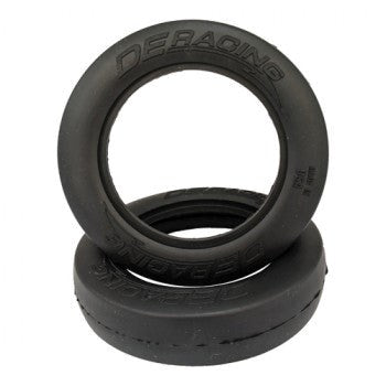 DE Racing DER-ALP-C1 Accelerator LP Low Profile Drag Racing Front Tires / With Inserts / Clay Compound (8949806006509)