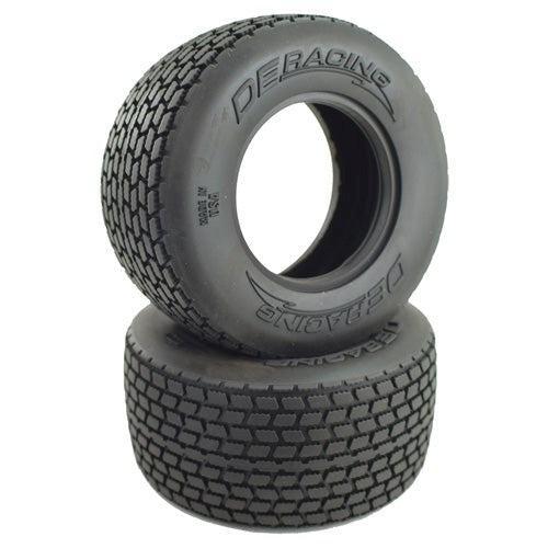 DE Racing DER-G6R-D30 Mini G6T Rear Tyres / Modified - Street Stock / D30 Compound / With Inserts 1.7/2.2in