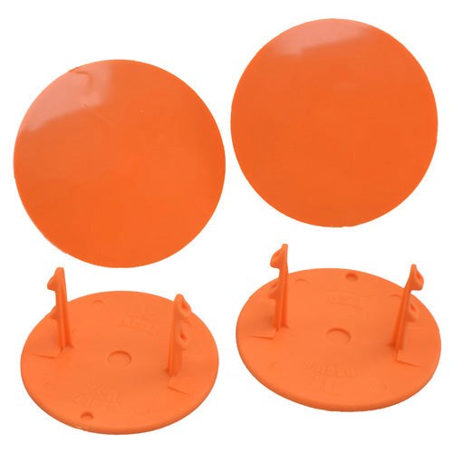 DE Racing DER-GMP-O Gambler Snap-In Mud Plugs (Orange) (8949807481069)
