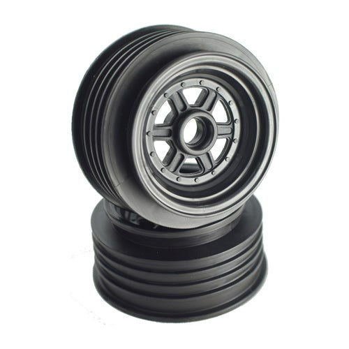 DE Racing DER-GSF-CB Gambler Front Wheels for 3/8 1.7/2.2in