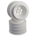 DE Racing Gambler Rear Sprint 1.7/2.2in White 12mm Hex RC Wheel