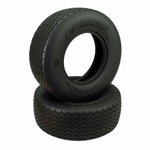 DE Racing DER-OSF2-C1 Outlaw Sprint HB Front Tyres / Clay Compound / With Inserts 1.7/2.2in