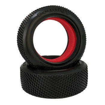 DE Racing DER-PRF-D30 Prodigy 2.2 Buggy Front Tires / D30 Compound / With Inserts (8949808300269)