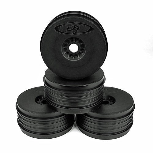 DE Racing DER-PSB-8B Speedline PLUS Wheels for 1/8 Buggy / BLACK (8949808693485)
