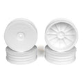 DE Racing DER-SB4-A4W Speedline Buggy Wheels for Associated B64 - B64D / TLR 22 3.0 - 4.0 / Front / WHITE / 4Pcs 2.2in (8949809545453)