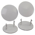 DE Racing DER-SMP-W Snap-In Mud Plugs for Speedway Wheels (White) (8949810233581)