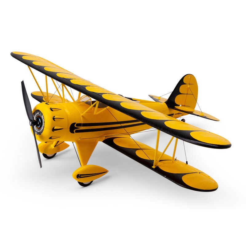 E-Flite UMX WACO Yellow BNF Basic with AS3X & SAFE RC Plane