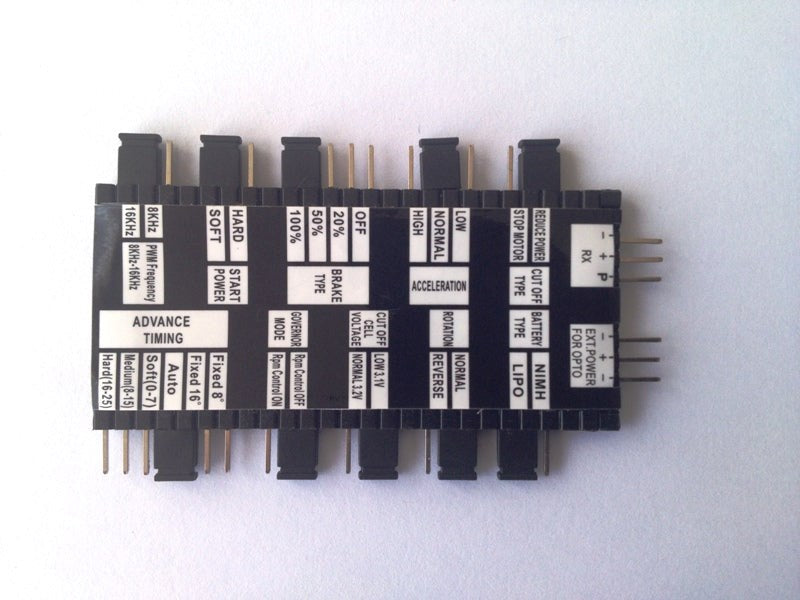 HTIRC HTI-PRG-CARD ESC Program Card for Dragon Fly & Hornet (8949816525037)
