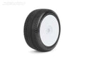 Jetko JKO1010DWUSG J-TEN 1/8 Buggy Dish White Rim Ultra Soft Glued (8949816688877)