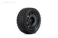 Jetko JKO3201RBSSG 1/10 Rally AVANTGARDE/Radia Rim/Black/Super Soft/Glued (4PCS) MTD Tires (8949817802989)