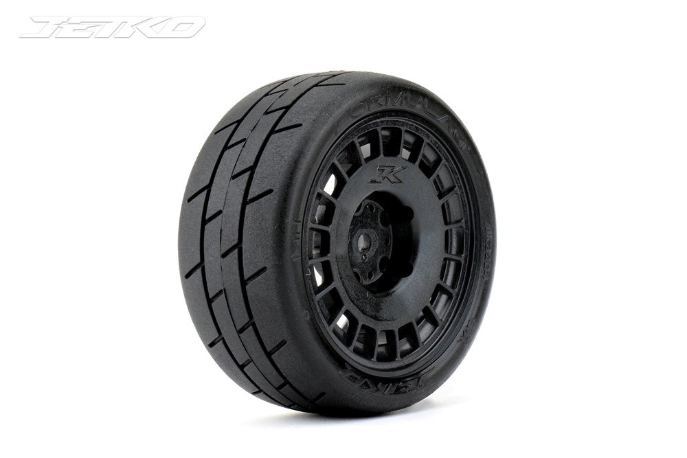 Jetko JKO3204CBSSG 1/10 GT FORMULA/Claw Rim/Black/Super Soft/Glued (4PCS) MTD Tires (8949817868525)