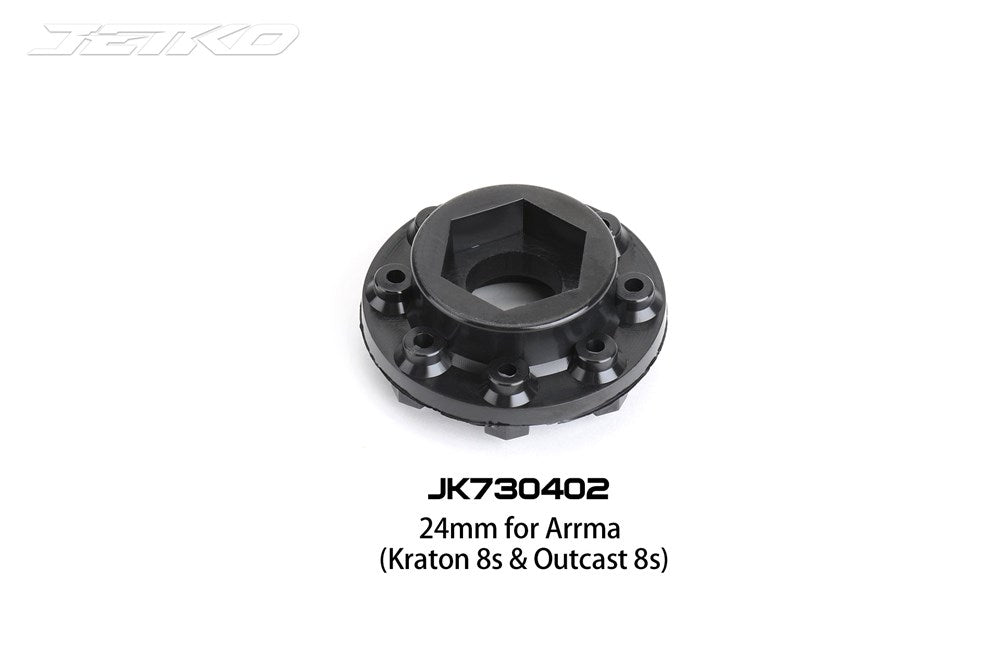 Jetko JKO5803CBMSGB 1/5 XMT EX-SLAYER/Claw Rim/Black/Medium Soft/Glued/Blted MTD Tires (2) (8949817901293)