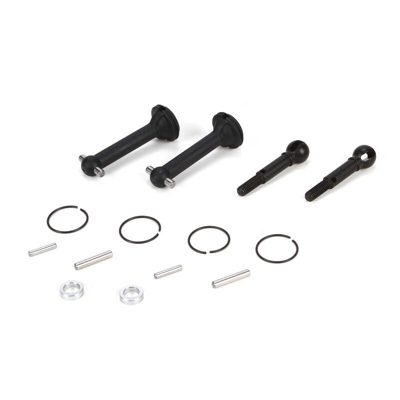 LOSI LOS232058 Axle Shaft Set FR/RR (2): V100 (8949818261741)