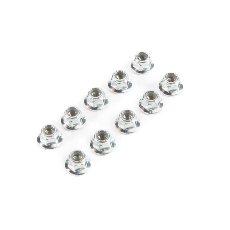 LOSI LOS235015 Lock Nut Flanged M5 x 0.8 Serrated (10) (8949818327277)