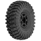 Pro-Line Maxxis Trepador F/R 1.0in MTD 7mm Black Holcomb SCX24 RC Wheel & Tyre Set 1/24 Scale