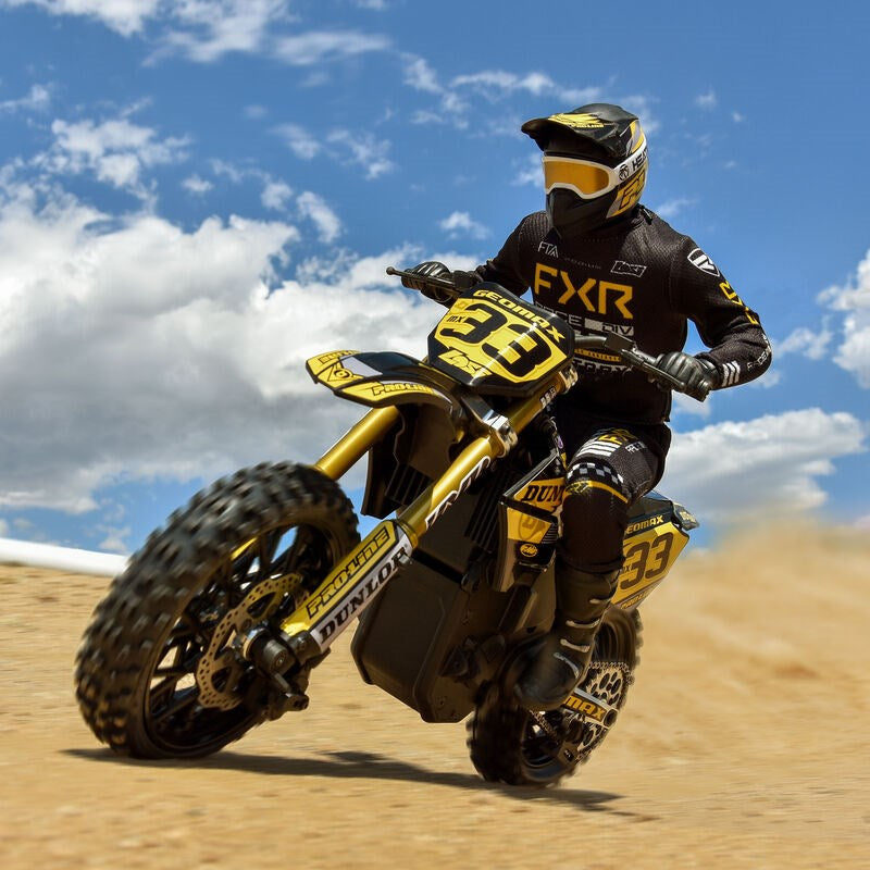 Proline PRO1022901 Dunlop Geomax MX33 V2 Bead M2 Front Tire: Promoto-MX