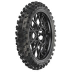 Pro-Line Dunlop Geomax MX33 V2 CR4 Front MTD Bullyspoke Black Promoto-MX RC Wheel & Tyre Set